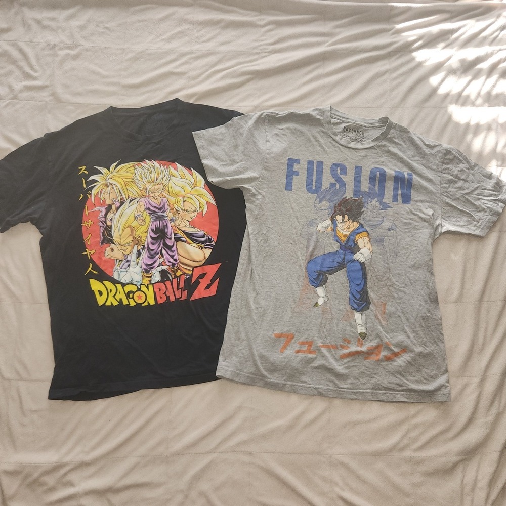 2 Dragon Ball Z graphic t-shirts are officially licensed BoxLunch...